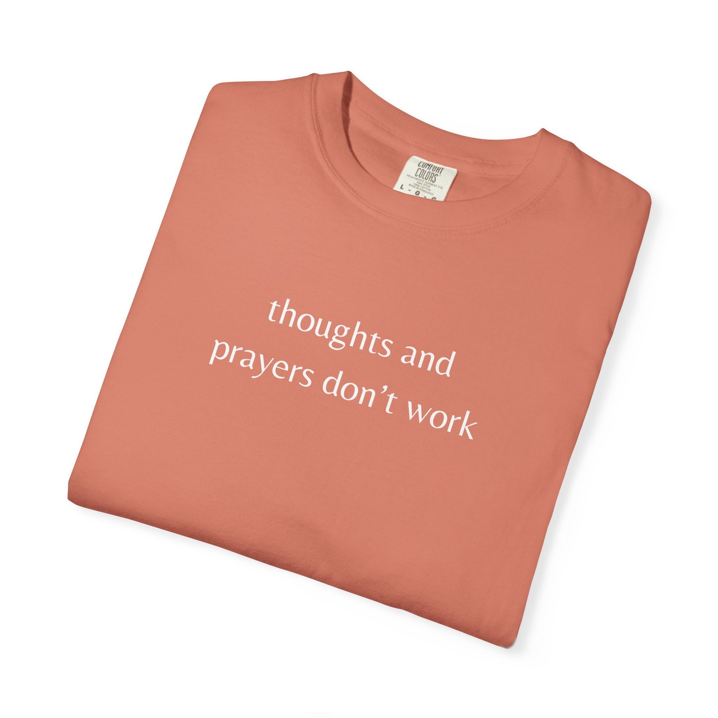 "Thoughts and Prayers Don't Work" | Gun Laws Support