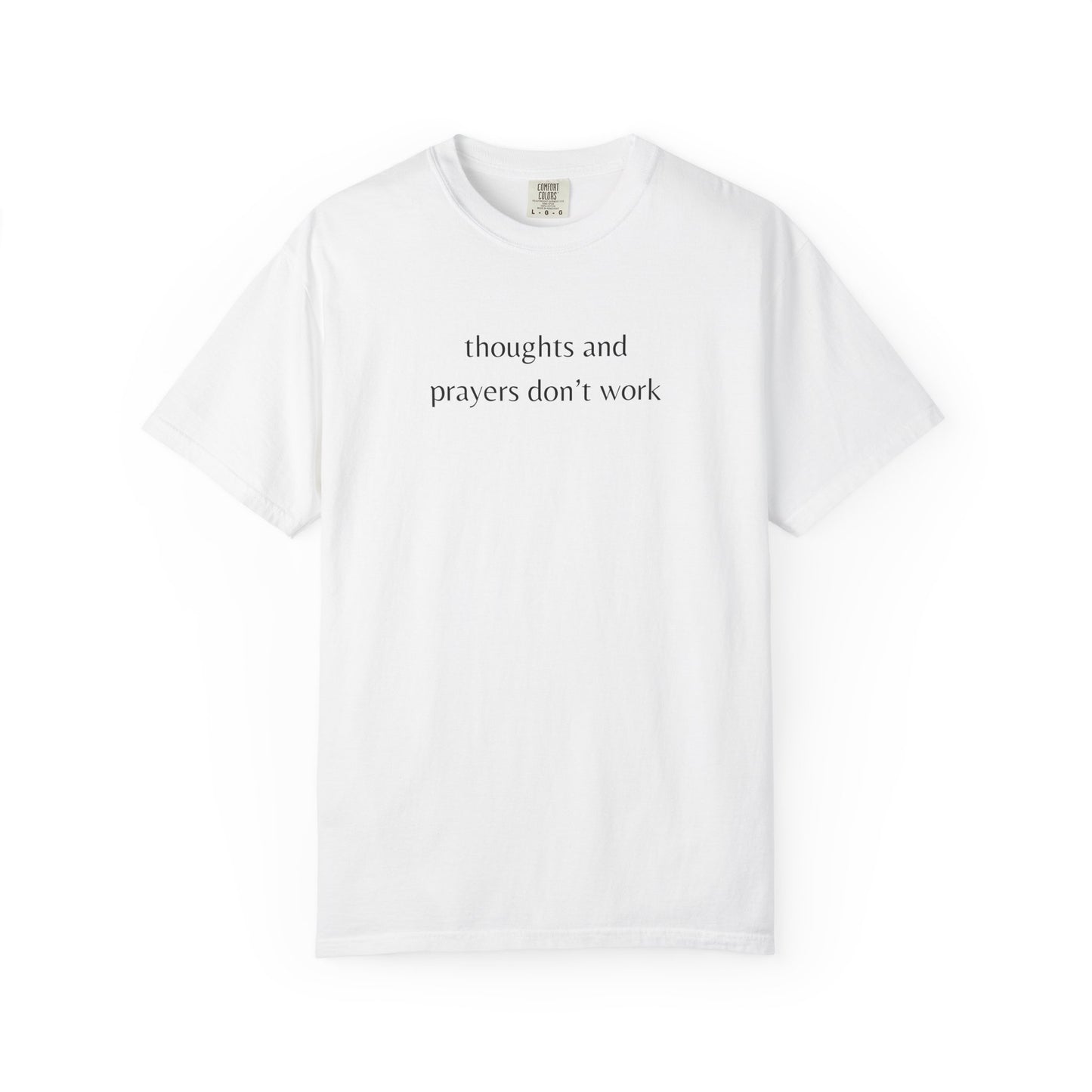 "Thoughts and Prayers Don't Work" | Gun Laws Support