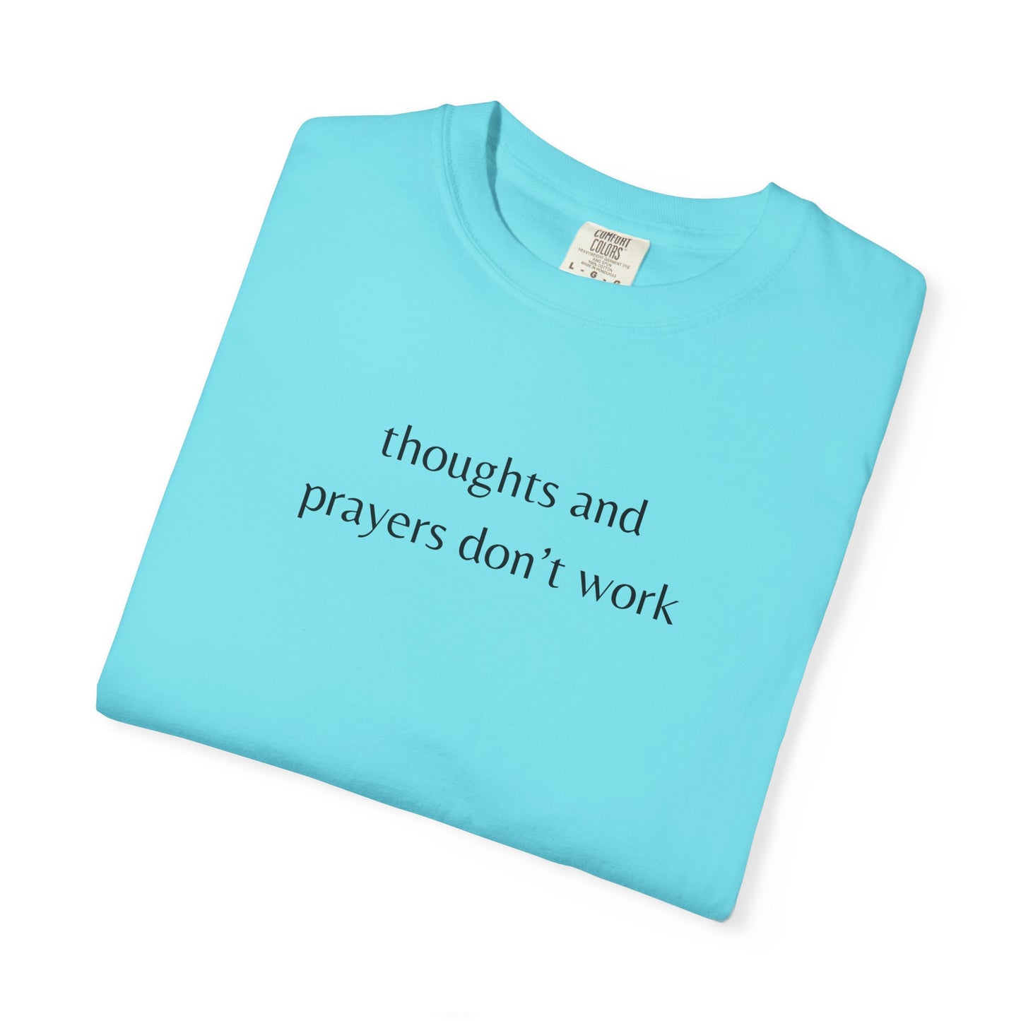 "Thoughts and Prayers Don't Work" | Gun Laws Support