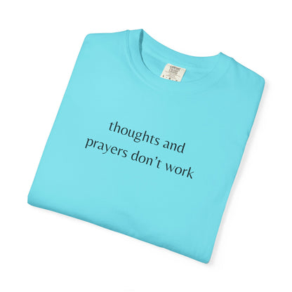"Thoughts and Prayers Don't Work" | Gun Laws Support