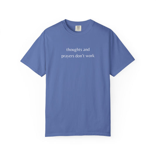 "Thoughts and Prayers Don't Work" | Gun Laws Support