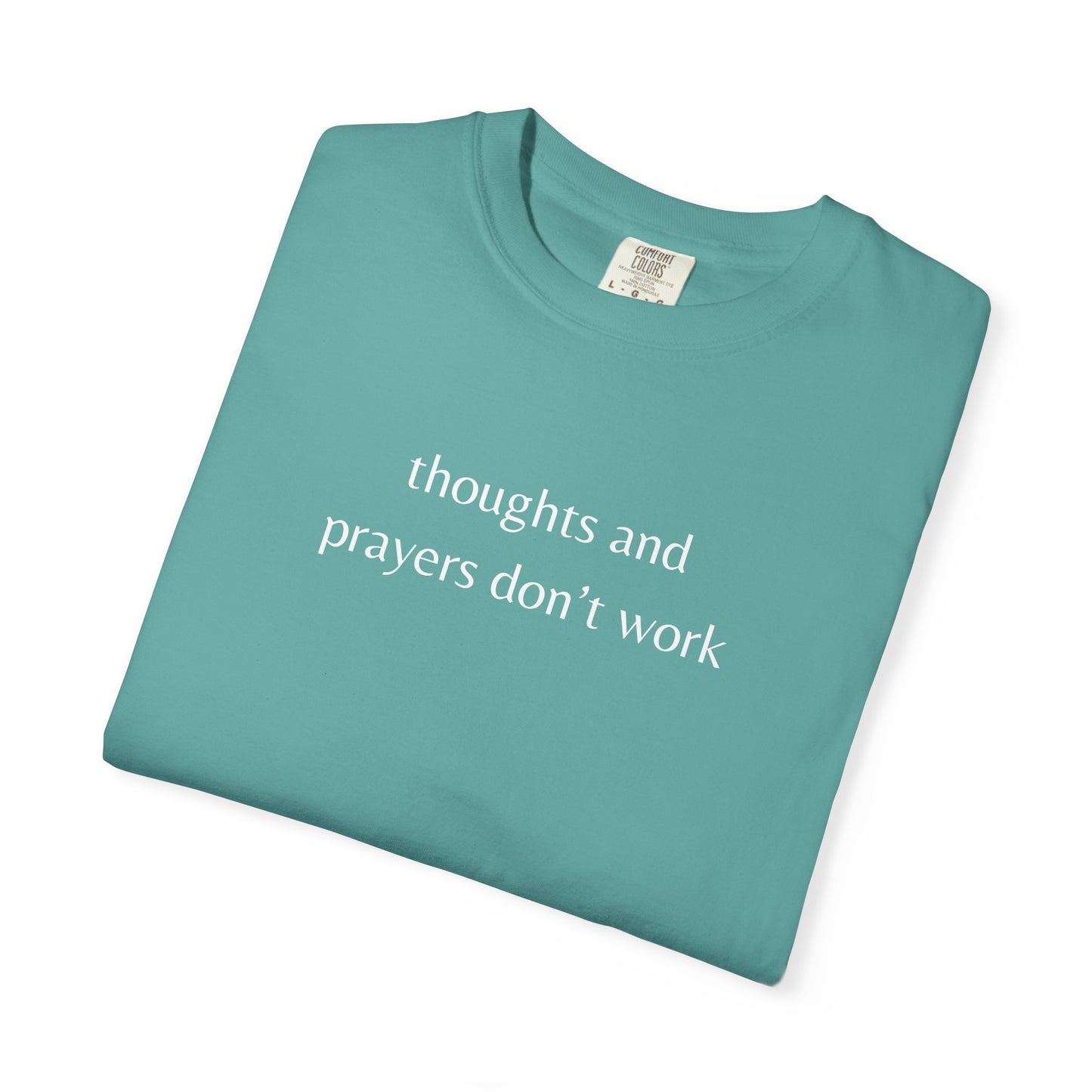 "Thoughts and Prayers Don't Work" | Gun Laws Support