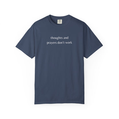 "Thoughts and Prayers Don't Work" | Gun Laws Support