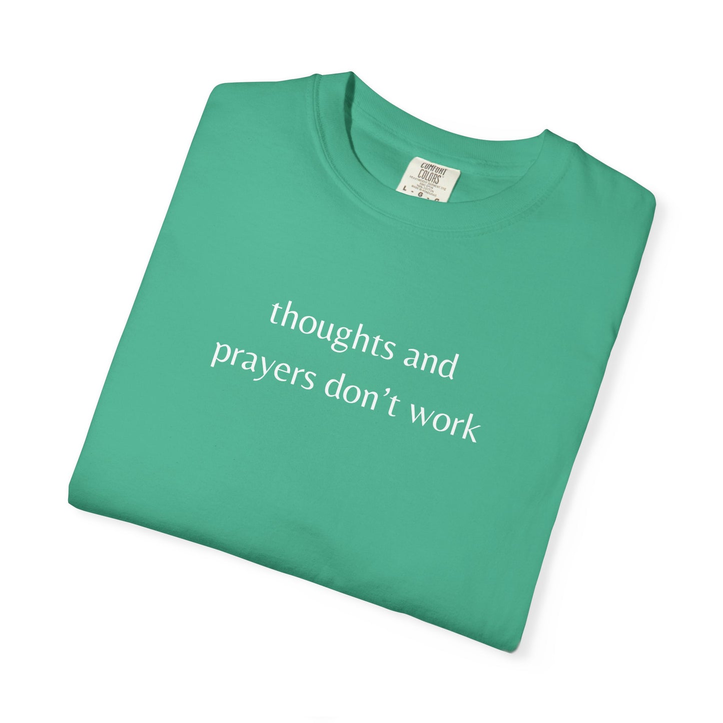 "Thoughts and Prayers Don't Work" | Gun Laws Support