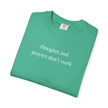 "Thoughts and Prayers Don't Work" | Gun Laws Support