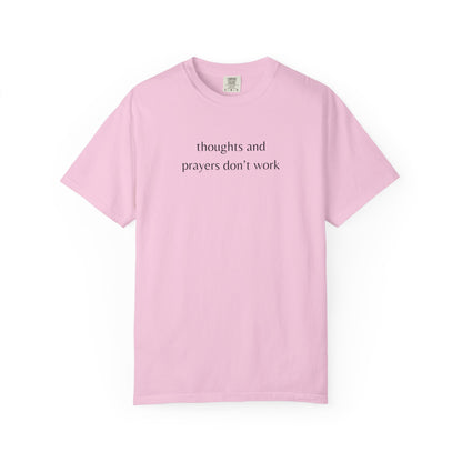 "Thoughts and Prayers Don't Work" | Gun Laws Support