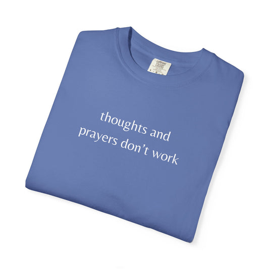 "Thoughts and Prayers Don't Work" | Gun Laws Support